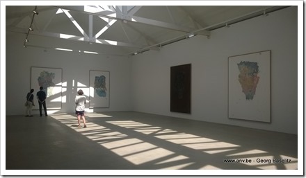 Georg Baseltiz in Galerie Ropac Paris Pantin