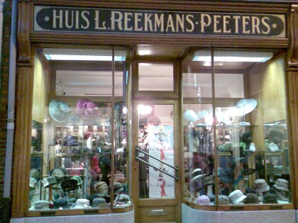 Oude hoedenwinkel Hasselt