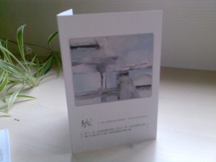 uitnodiging tentoonstelling An V.