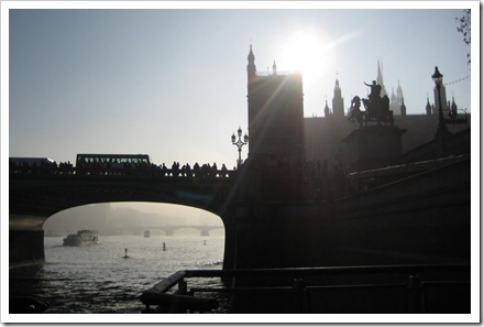 Londen, foto vanaf het water