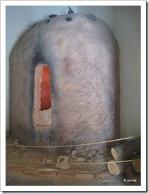 keramiekoven in Alcazaba